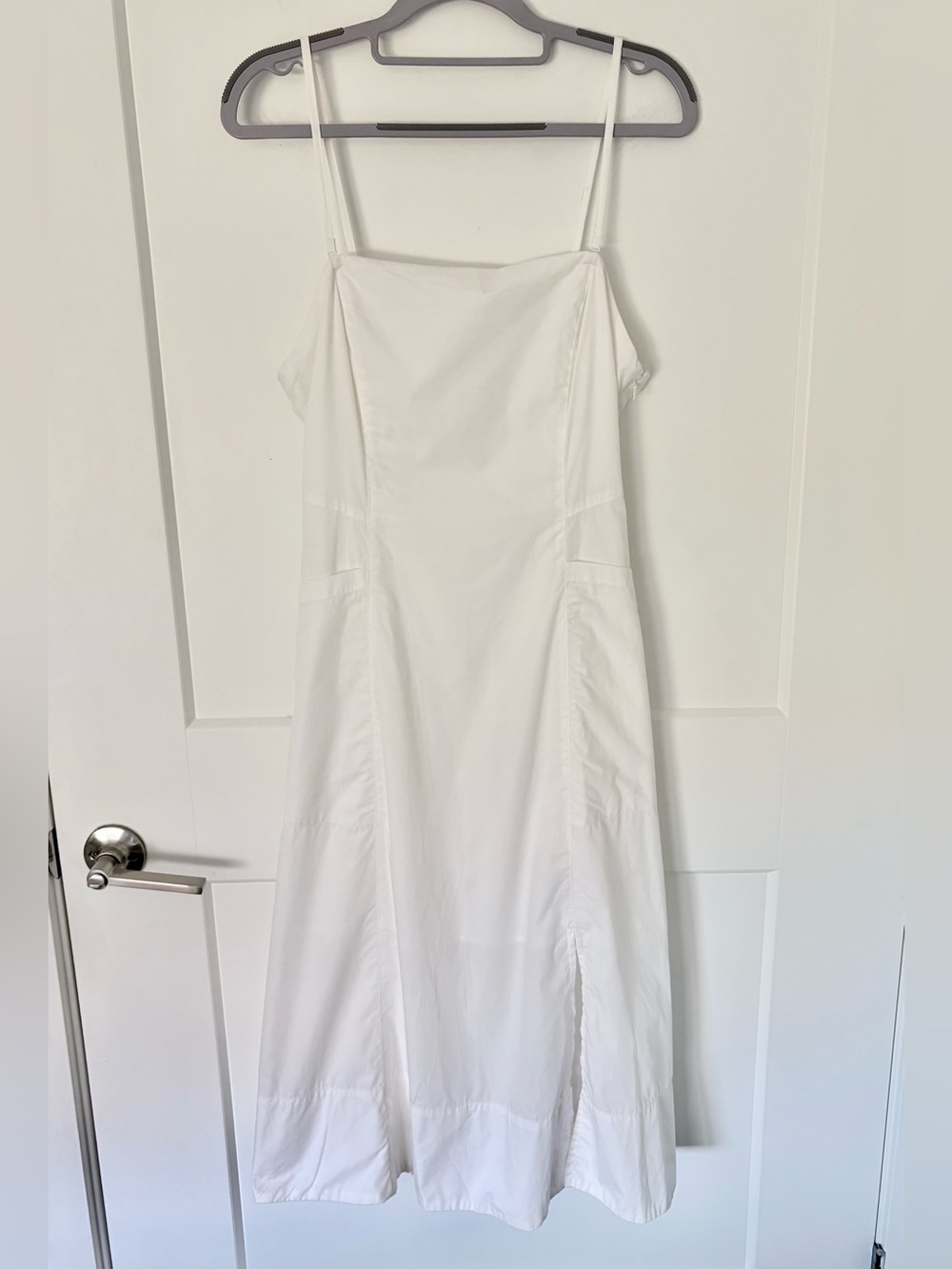 Free People Sunshine of Love White Midi Dress Size 10 EUC